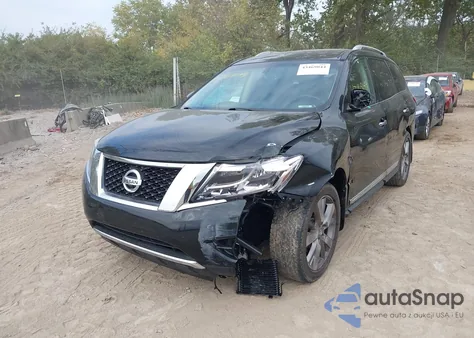 2014 Nissan Pathfinder Platinum из США, поврежденный, VIN 5N1AR2MM8EC725849